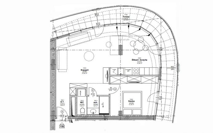 Exkluzív 55 nm-es lakás az Egyetemek közelében