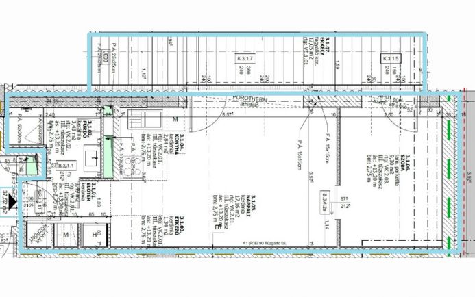 Eladó 38 nm-es, második emeleti lakás a Nagyerdő közelében