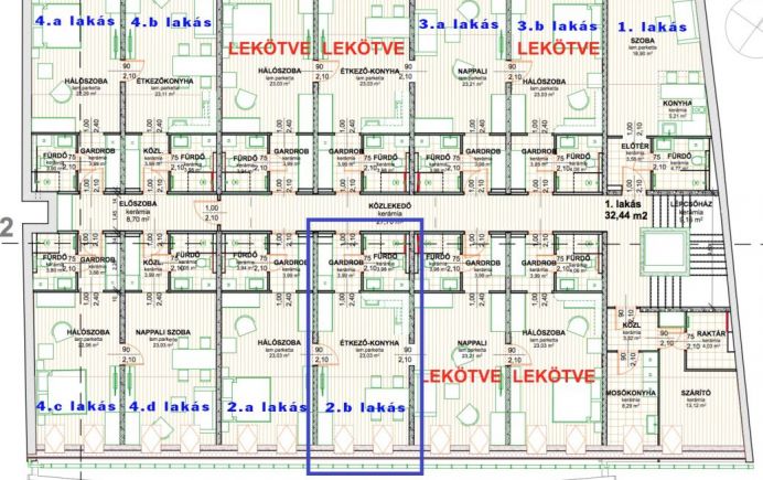 Új építésű 31 nm-es garzon lakás a belváros peremén 2.3