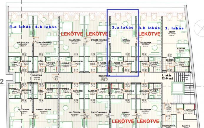 Új építésű 31 nm-es garzon lakás a belváros peremén 2.4