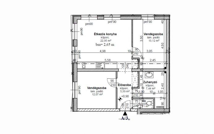 Eladó 63 nm-es apartman a Termál fürdő szomszédságában