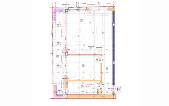 Új építésű első emeleti 45 nm-es apartman eladó a a Campus közelében