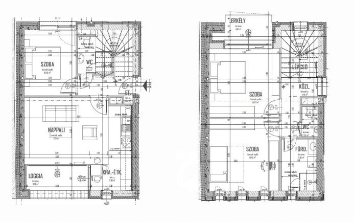 Eladó 89 nm-es új építésű lakás Debrecen Belvárosában