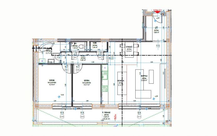 Új építésű 76 nm-es, földszinti lakás eladó