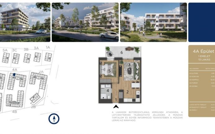 Új építésű ingatlan elérhető áron Debrecenben A113