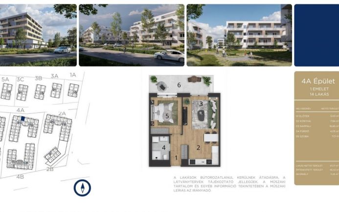 Új építésű ingatlan elérhető áron Debrecenben A114