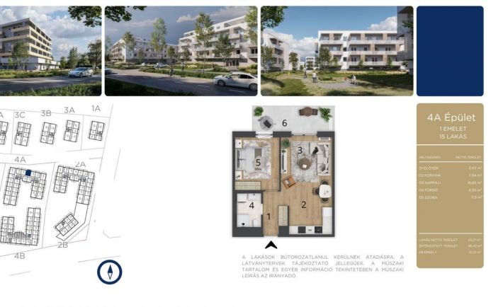 Új építésű ingatlan elérhető áron Debrecenben A115