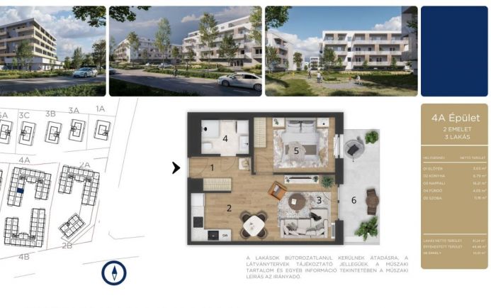 Új építésű ingatlan elérhető áron Debrecenben A203