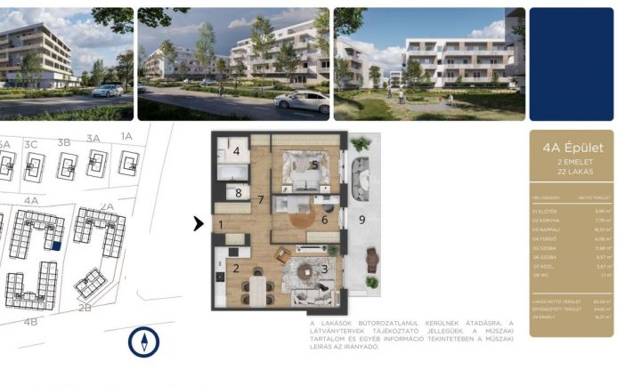 Új építésű ingatlan elérhető áron Debrecenben A222