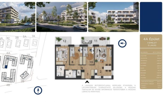 Új építésű ingatlan elérhető áron Debrecenben A305