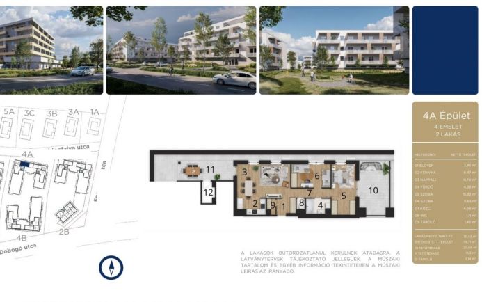 Új építésű ingatlan elérhető áron Debrecenben A402