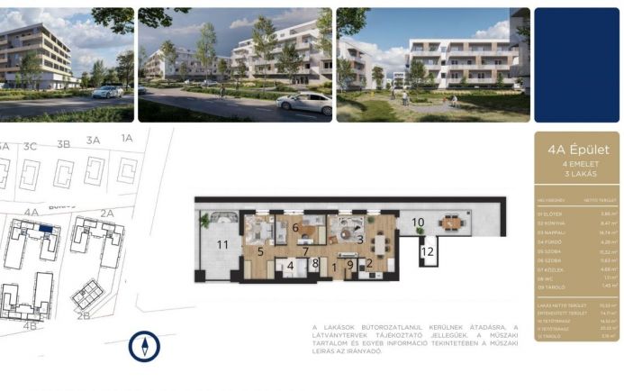 Új építésű ingatlan elérhető áron Debrecenben A403