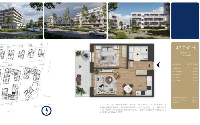 Új építésű ingatlan elérhető áron Debrecenben B102