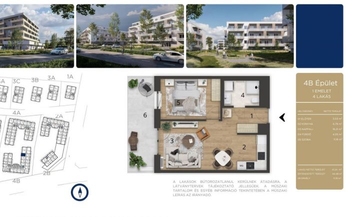 Új építésű ingatlan elérhető áron Debrecenben B104