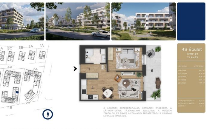 Új építésű ingatlan elérhető áron Debrecenben B107