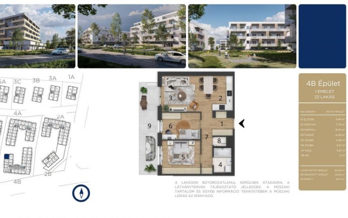 Új építésű ingatlan elérhető áron Debrecenben B122