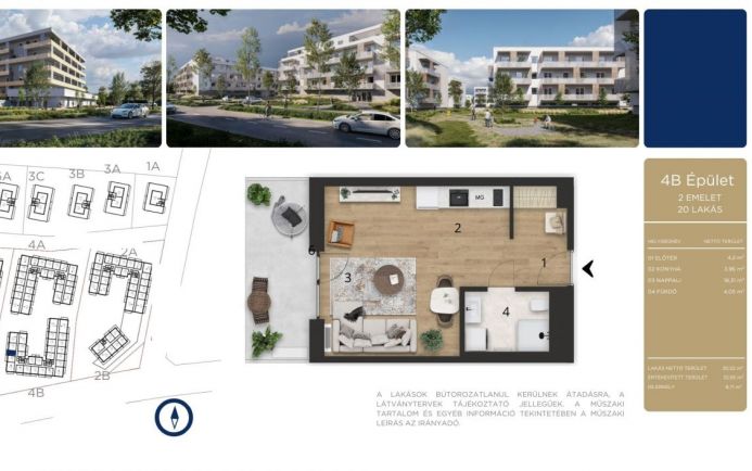 Új építésű ingatlan elérhető áron Debrecenben B220