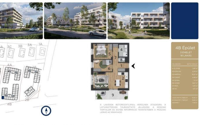 Új építésű ingatlan elérhető áron Debrecenben B318