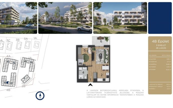 Új építésű ingatlan elérhető áron Debrecenben B326