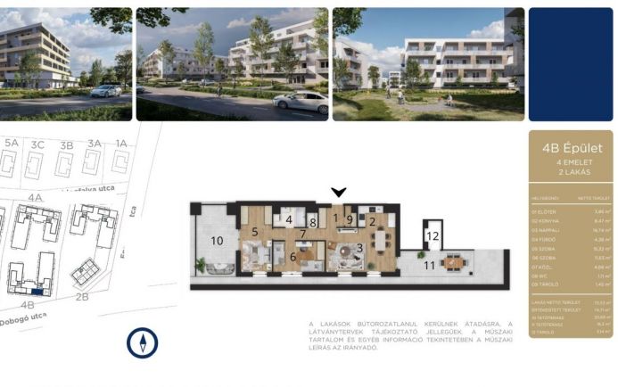 Új építésű ingatlan elérhető áron Debrecenben B402