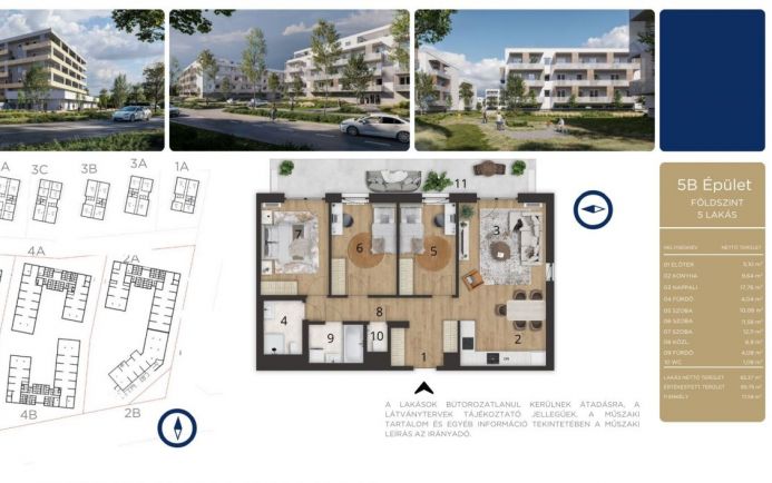 Új építésű ingatlan elérhető áron Debrecenben B005