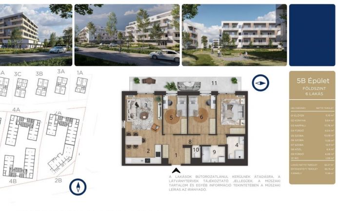 Új építésű ingatlan elérhető áron Debrecenben B006