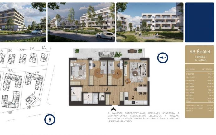 Új építésű ingatlan elérhető áron Debrecenben B106