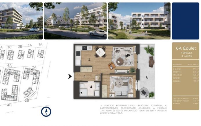 Új építésű ingatlan elérhető áron Debrecenben A104