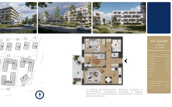 Új építésű ingatlan elérhető áron Debrecenben A113