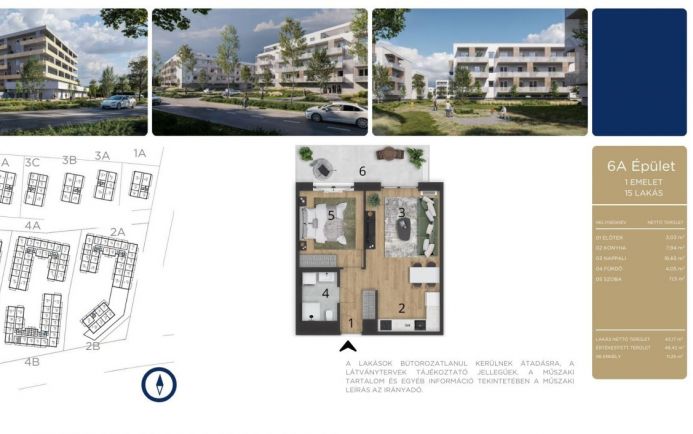 Új építésű ingatlan elérhető áron Debrecenben A115