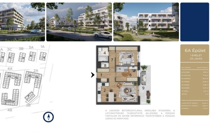 Új építésű ingatlan elérhető áron Debrecenben A123