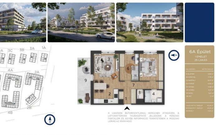 Új építésű ingatlan elérhető áron Debrecenben A125