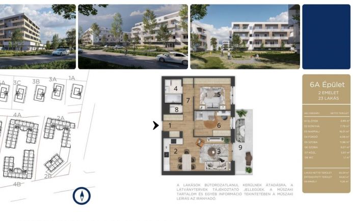 Új építésű ingatlan elérhető áron Debrecenben A223