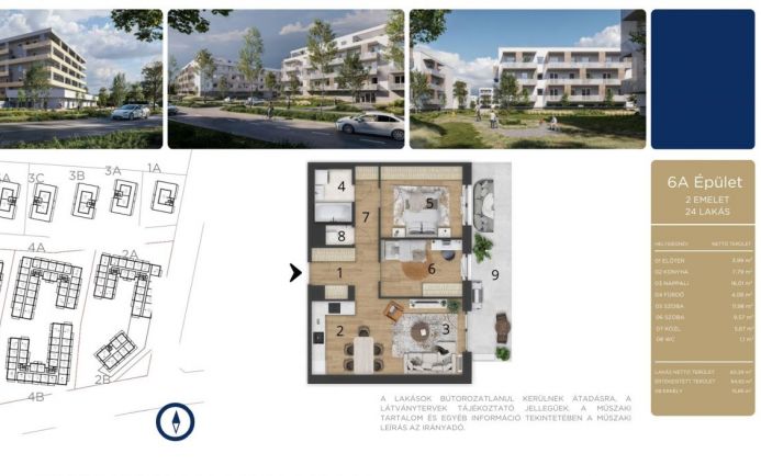 Új építésű ingatlan elérhető áron Debrecenben A224