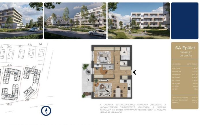 Új építésű ingatlan elérhető áron Debrecenben A326