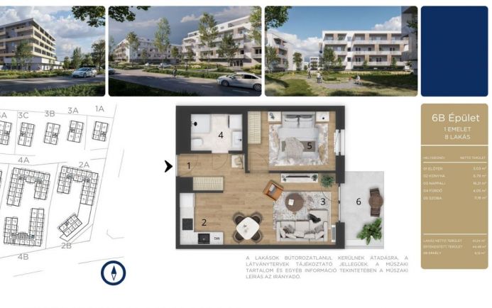 Új építésű ingatlan elérhető áron Debrecenben B108