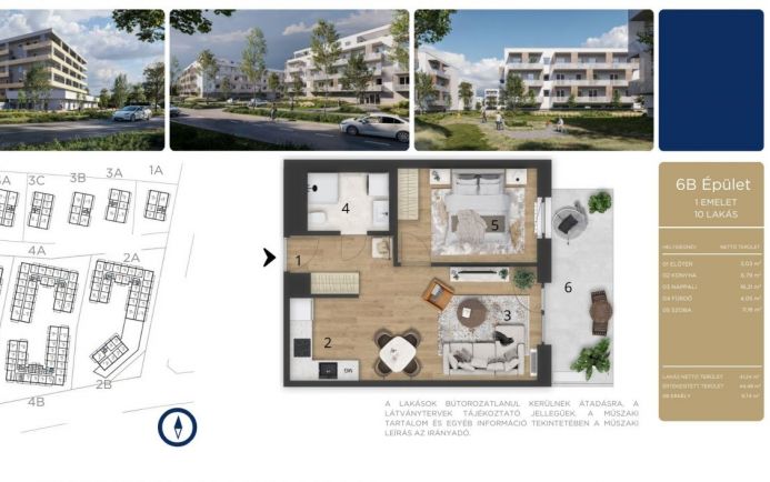 Új építésű ingatlan elérhető áron Debrecenben B110