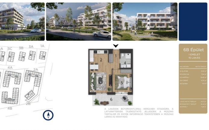 Új építésű ingatlan elérhető áron Debrecenben B115