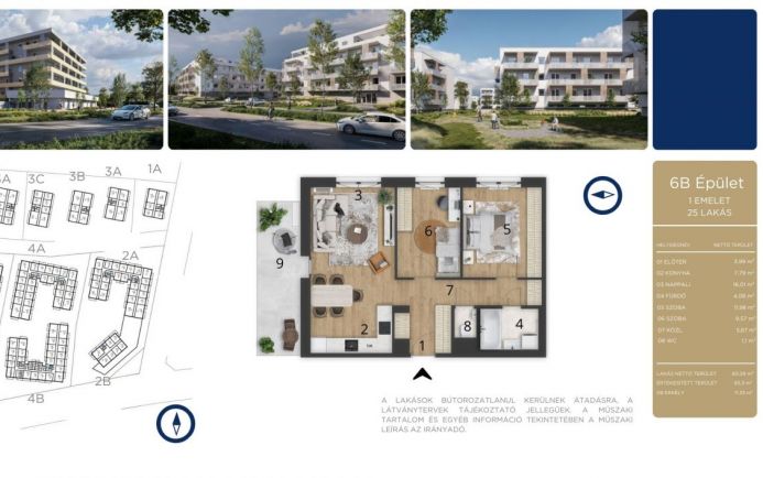 Új építésű ingatlan elérhető áron Debrecenben B125