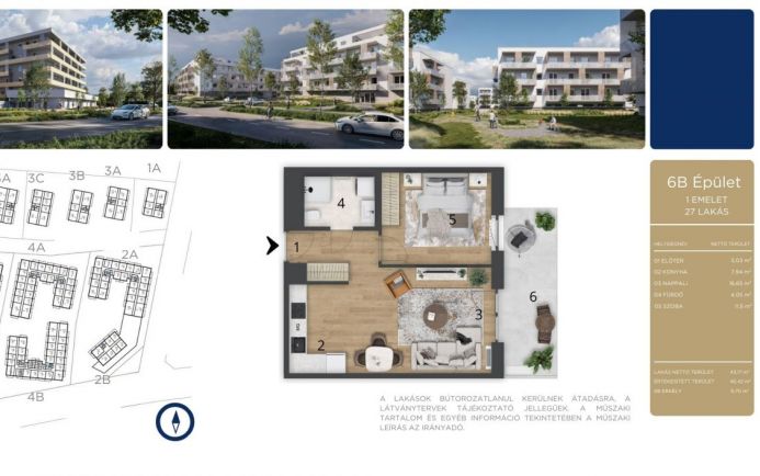 Új építésű ingatlan elérhető áron Debrecenben B127