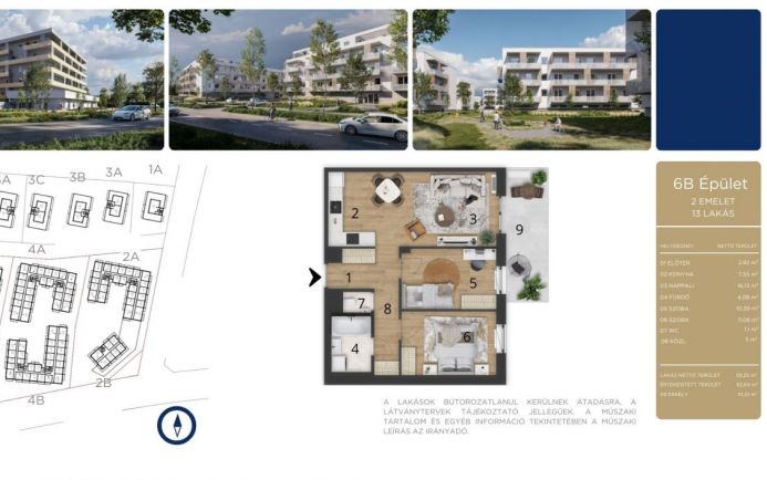 Új építésű ingatlan elérhető áron Debrecenben B213