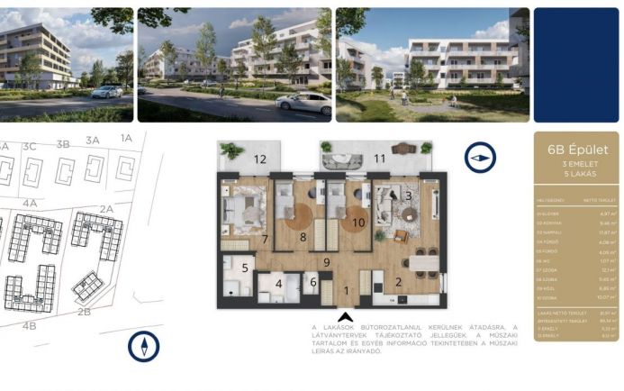 Új építésű ingatlan elérhető áron Debrecenben B305