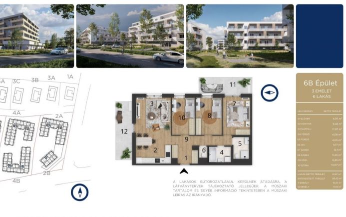 Új építésű ingatlan elérhető áron Debrecenben B306