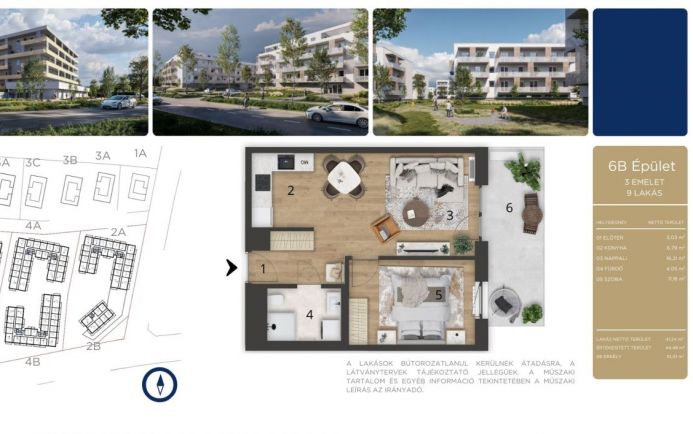 Új építésű ingatlan elérhető áron Debrecenben B309