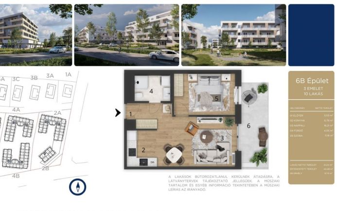 Új építésű ingatlan elérhető áron Debrecenben B310