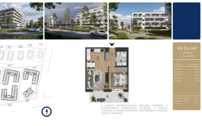 Új építésű ingatlan elérhető áron Debrecenben B315