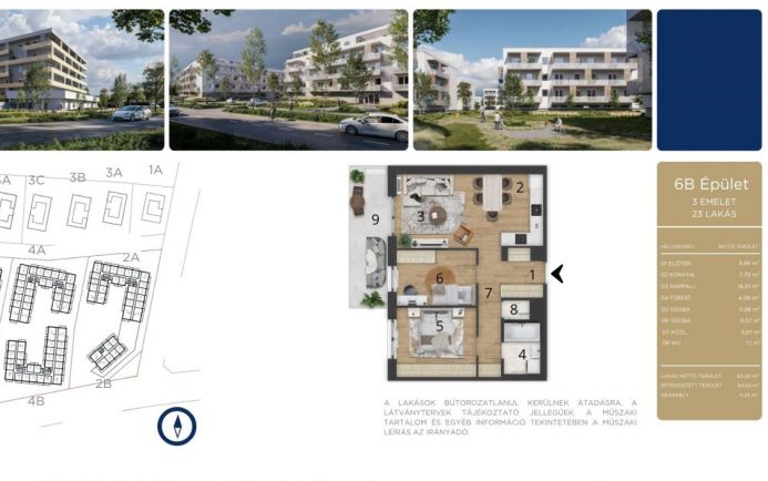 Új építésű ingatlan elérhető áron Debrecenben B323