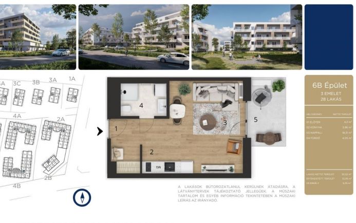 Új építésű ingatlan elérhető áron Debrecenben B328
