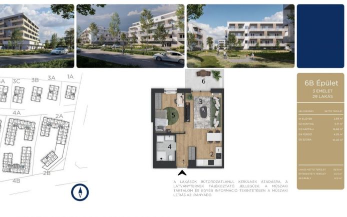 Új építésű ingatlan elérhető áron Debrecenben B329