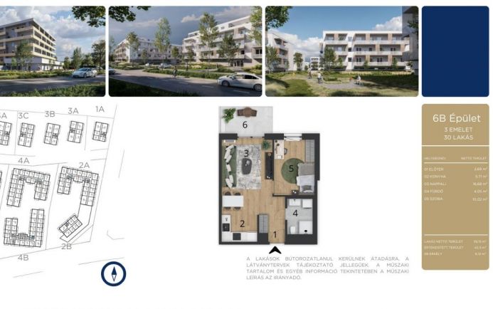 Új építésű ingatlan elérhető áron Debrecenben B330